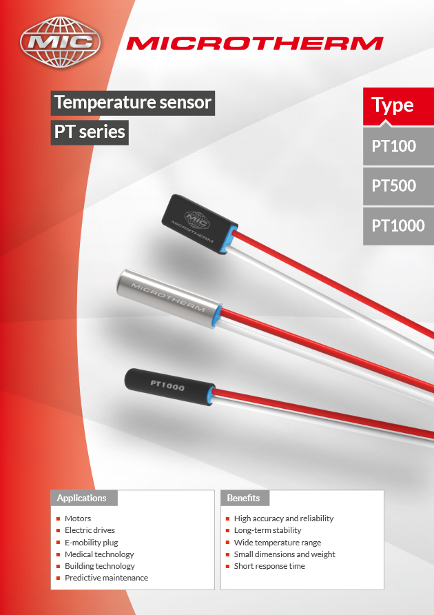 PT1000: Das Widerstandsthermometer für die Industrie - Microtherm ...
